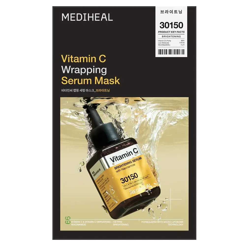 Mediheal Vitamin C Wrapping Serum Mask Brightening (1бр)